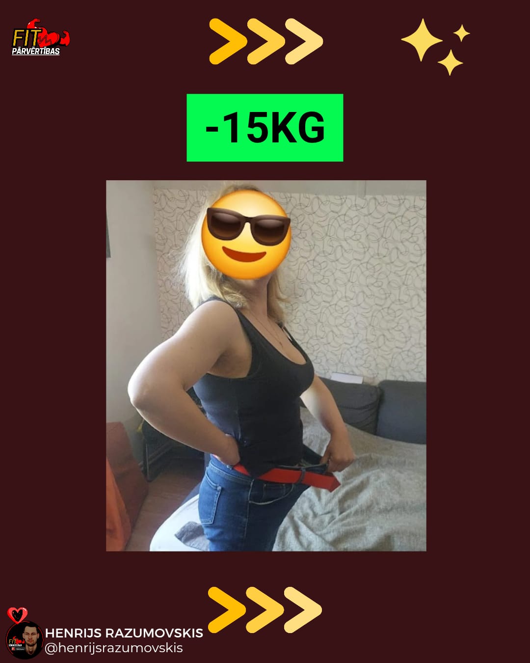 Klienta pārvērtība 8